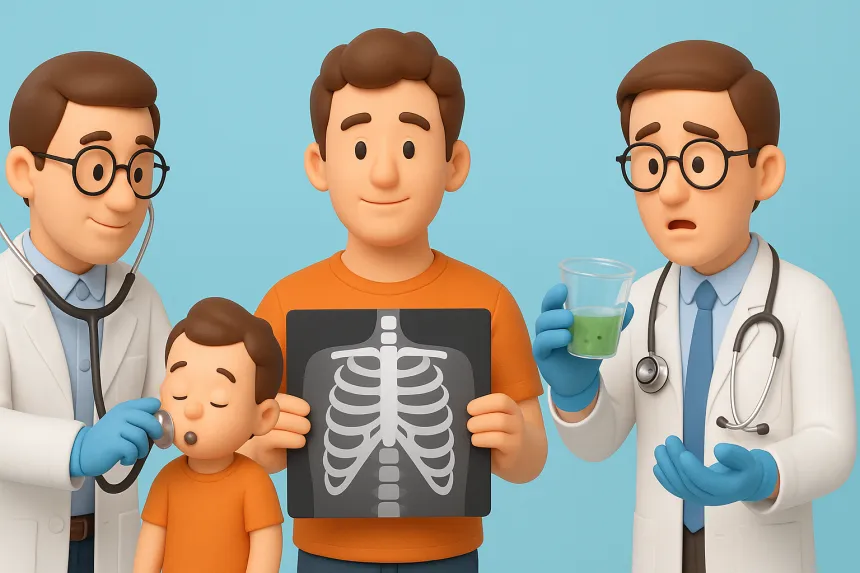 폐렴 증상 진단