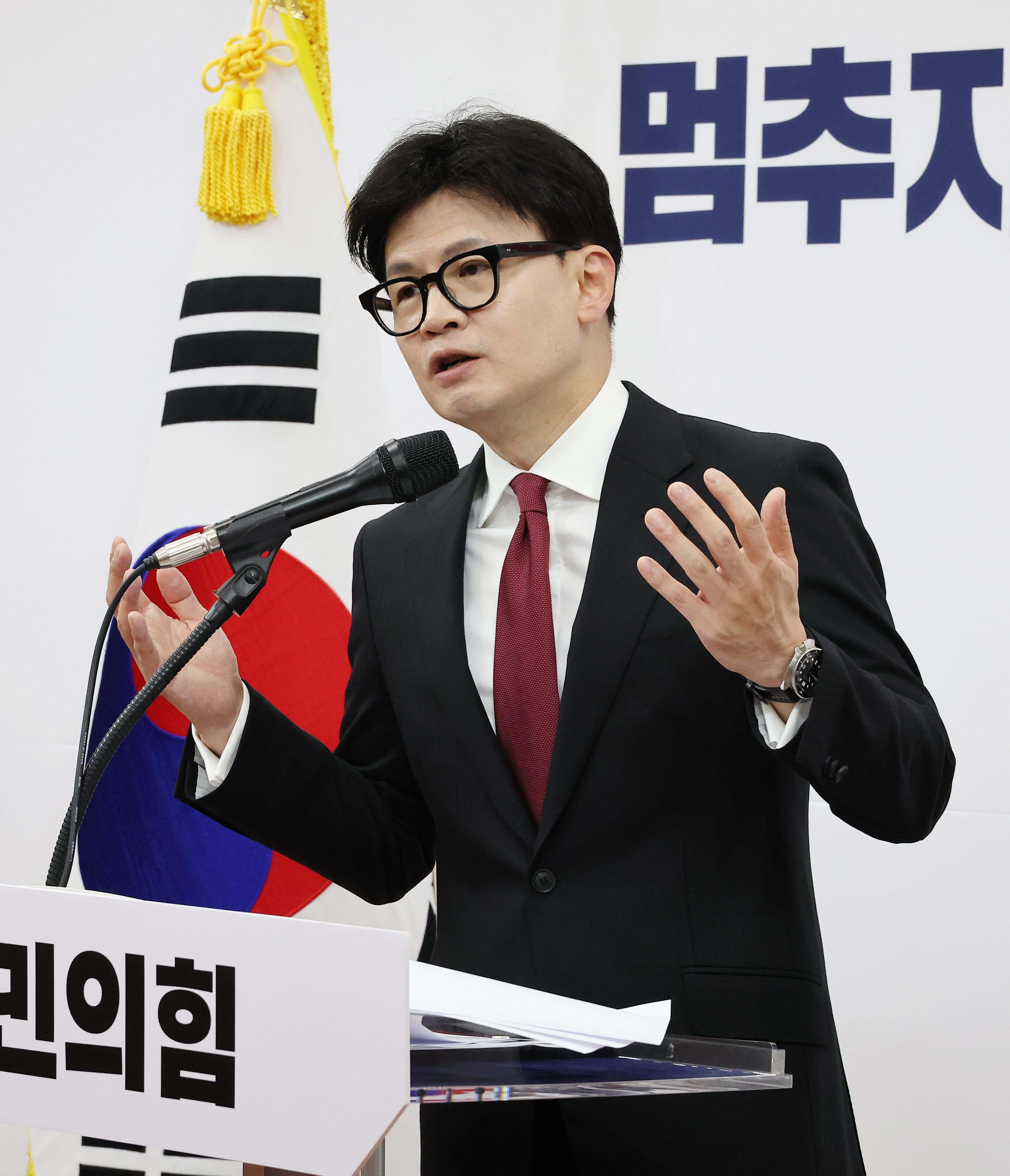 국민의힘&amp;#44; 한동훈 징계 서명운동 요구 확산