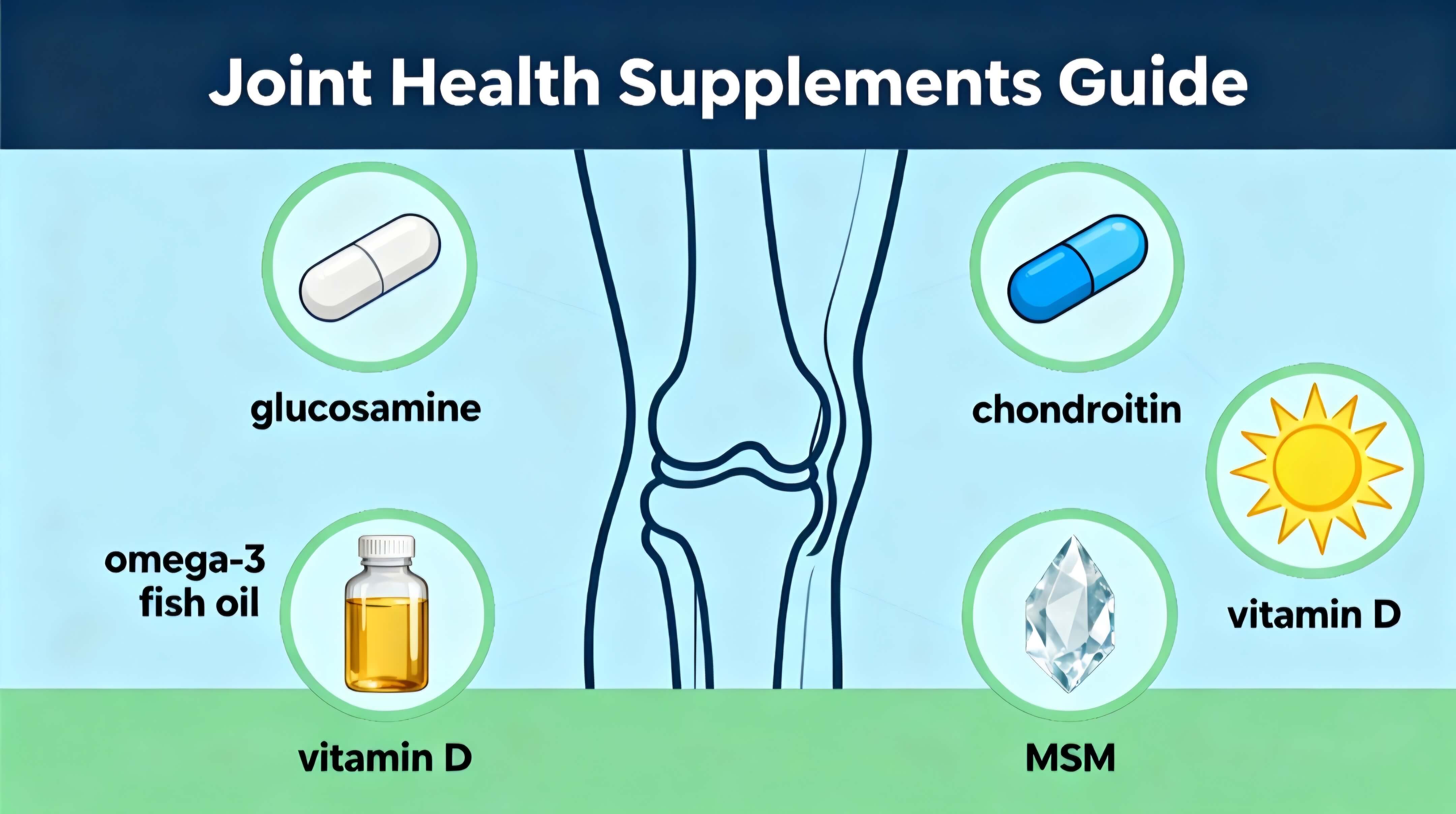 관절 건강에 좋은 영양제 추천