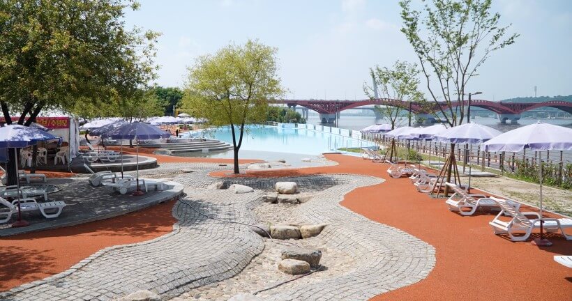 한강수영장 물놀이장 사진