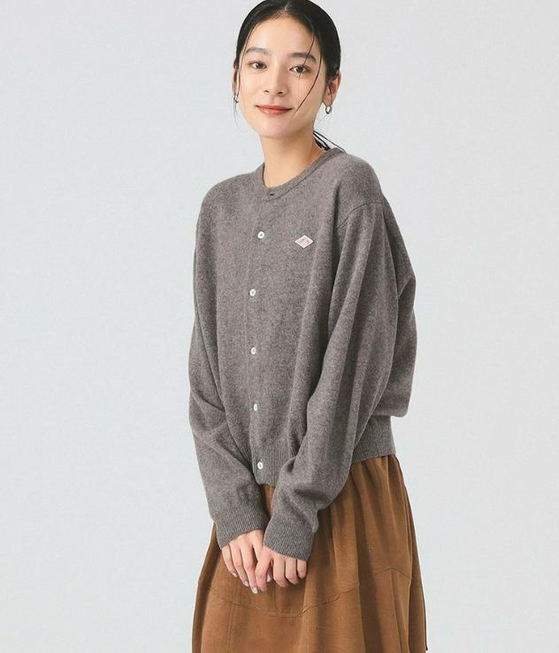 DANTON Crew Neck Cardigan