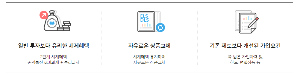 ISA 3가지 투자 포인트