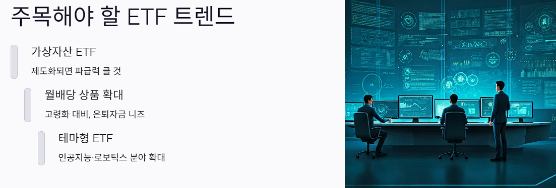 앞으로 주목해야 할 ETF 트렌드는?
