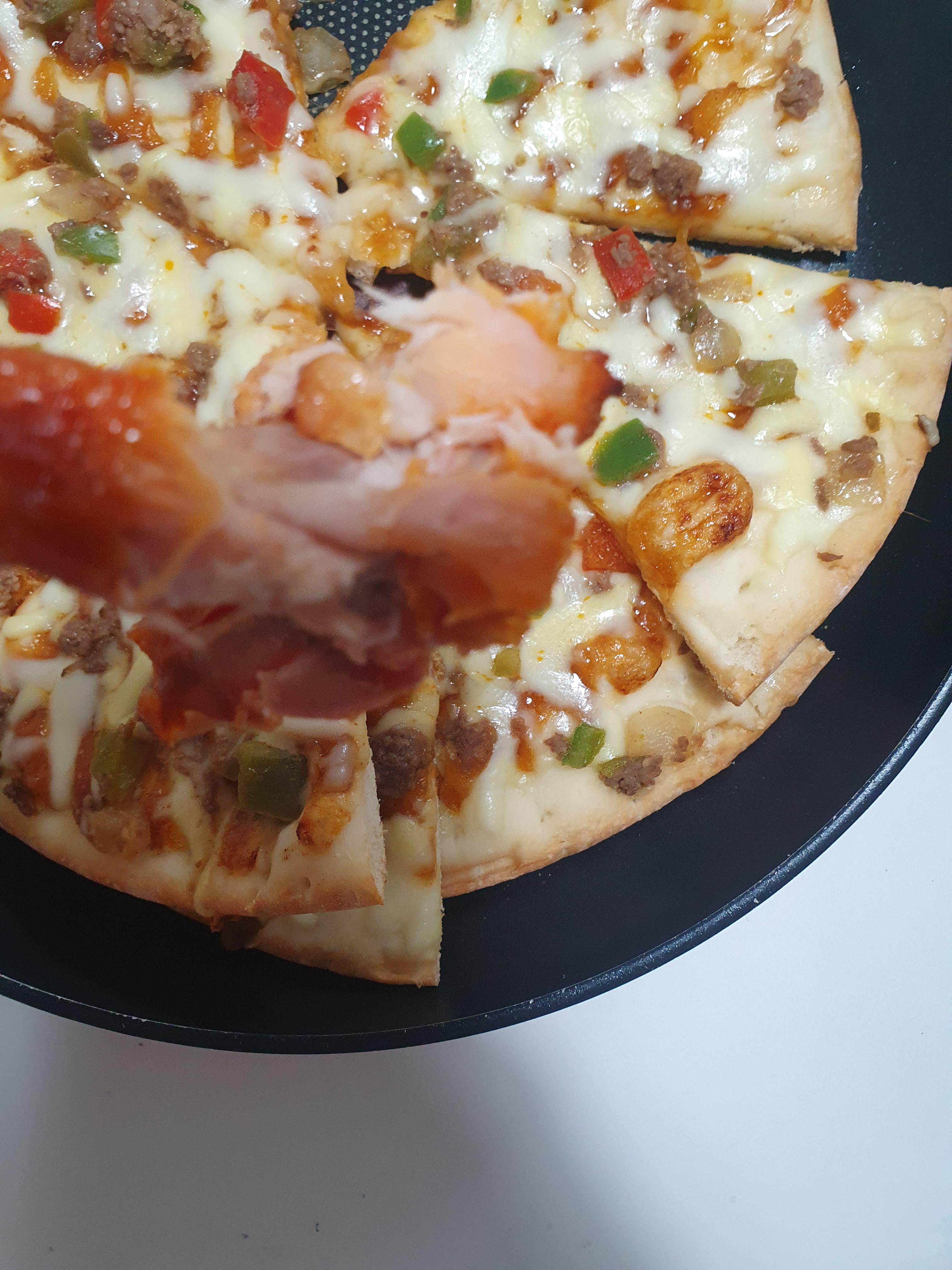 오뚜기 냉동 불고기 피자 술안주 추천