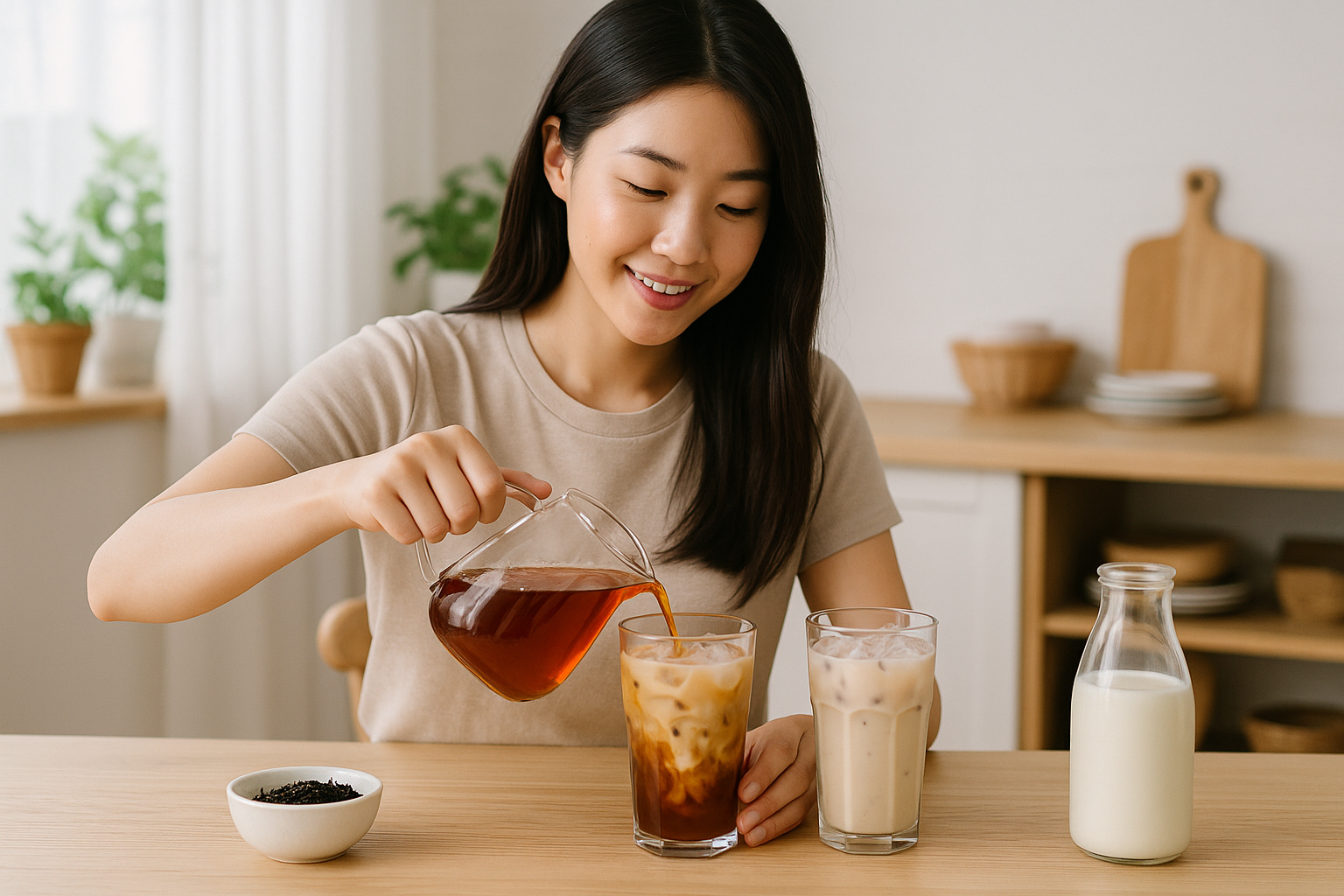 아이스 밀크티 만들기 집에서 즐기는 부드럽고 달콤한 레시피