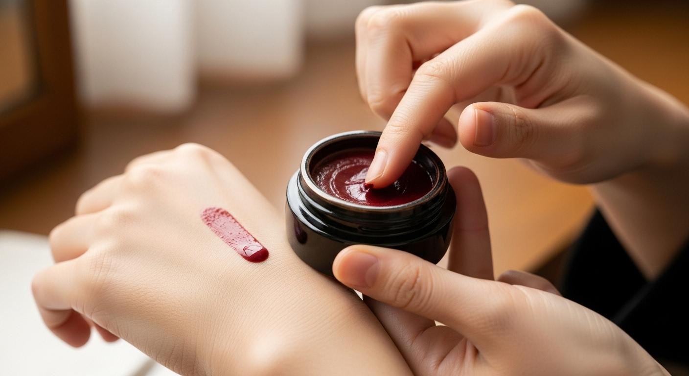 고혼진 바르는 순서