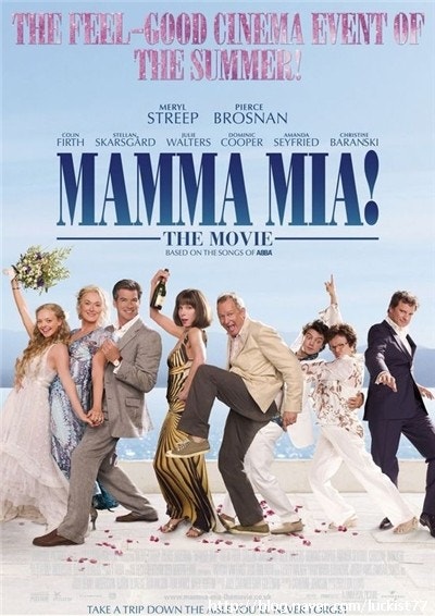 영화 맘마미아 포스트 사진
