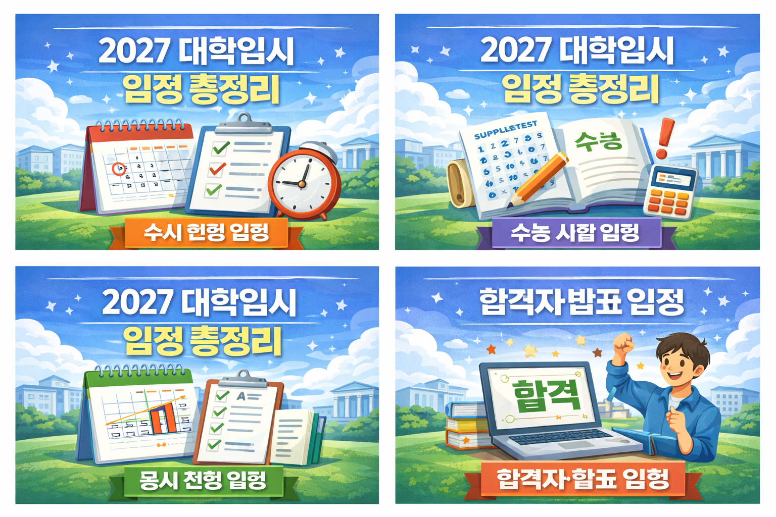 2027 대학입시 정시전형 점수 반영 방식