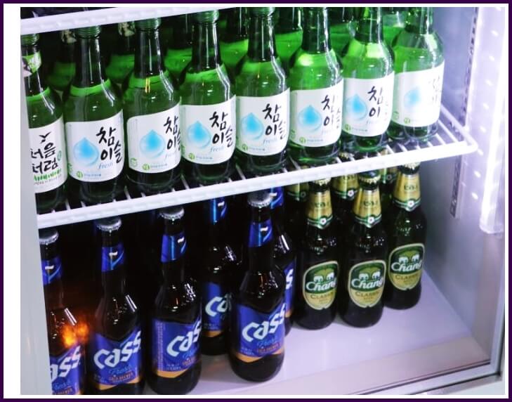 소주 맥주 사진