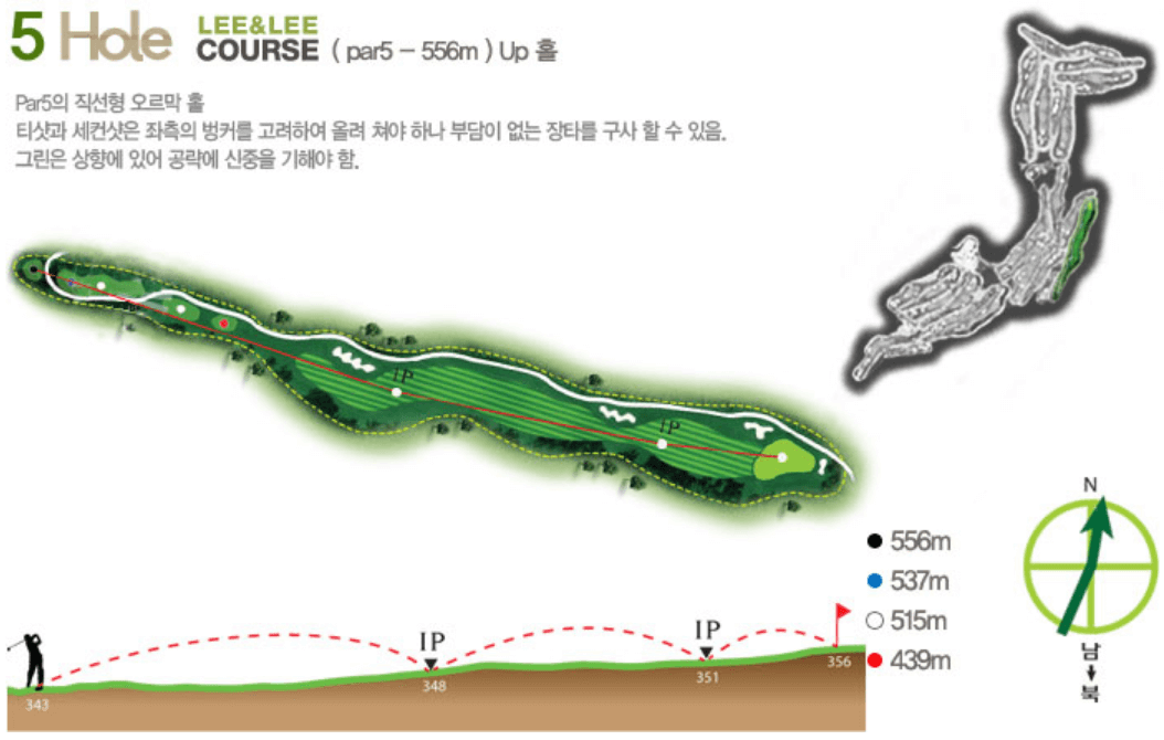 리앤리 컨트리클럽 하이랜드코스 5