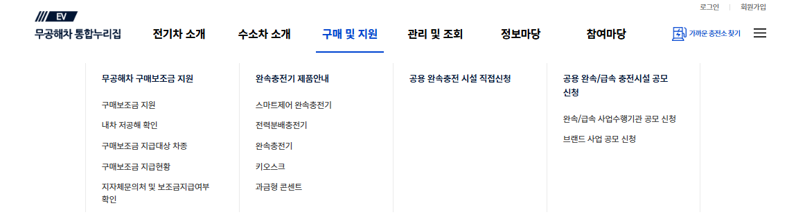 무공해차통합누리집 바로가기