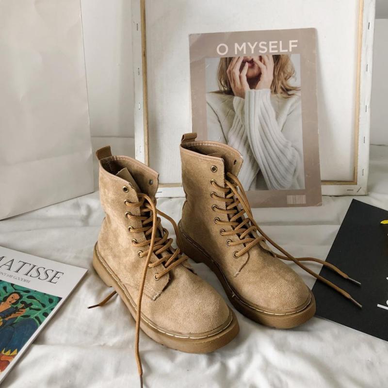 여성 봄 워커 여성워커 워커부츠 앵클부츠 카키색