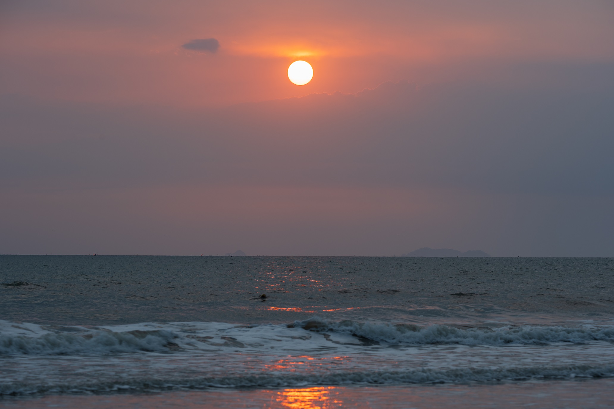 독산해수욕장 일몰