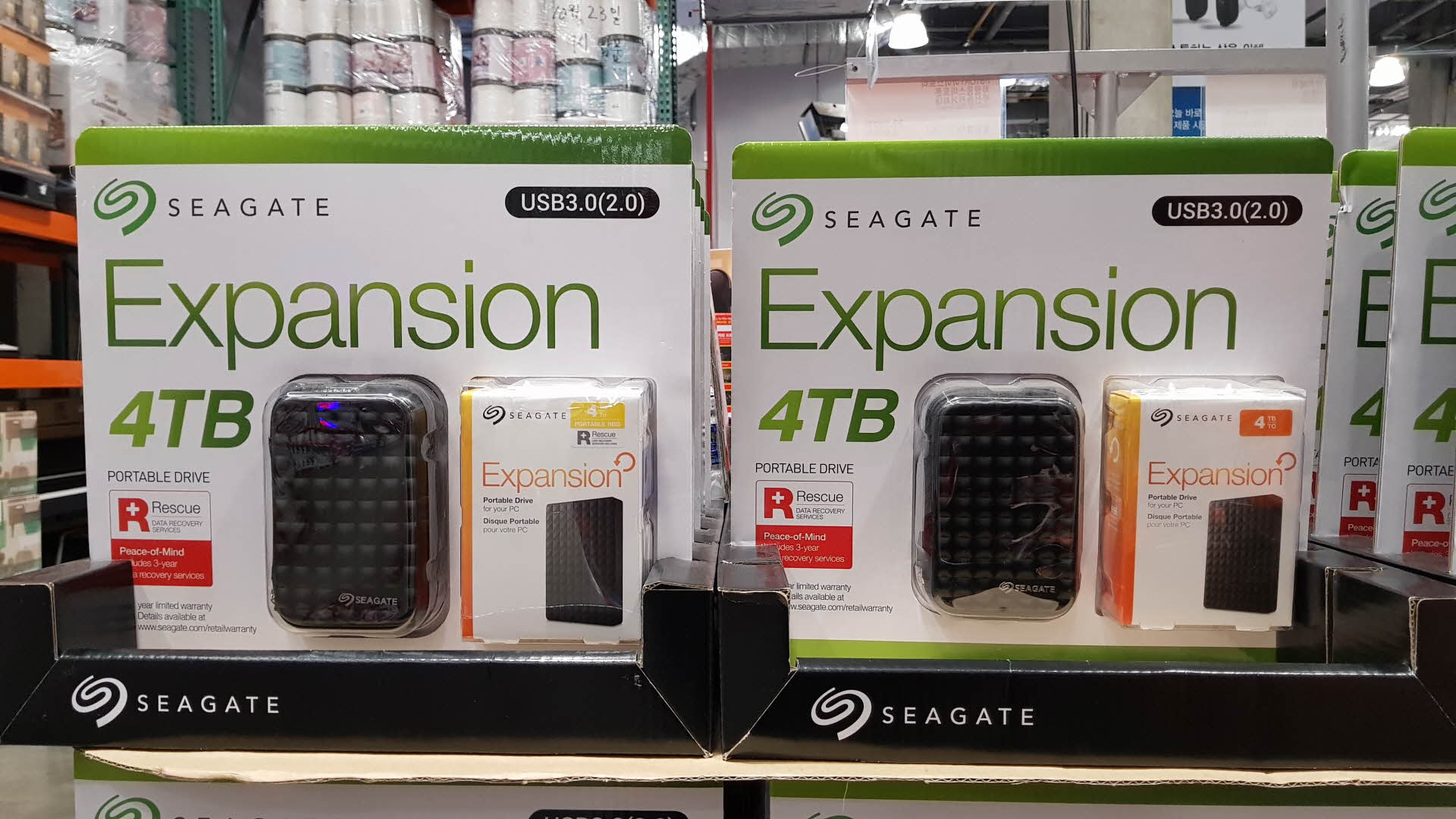 SEAGATE씨게이트 포터블외장하드4TB EXPANSION