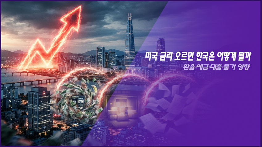 미국 금리 오르면 한국은 어떻게 될까｜환율&middot;예금&middot;대출&middot;물가 영향