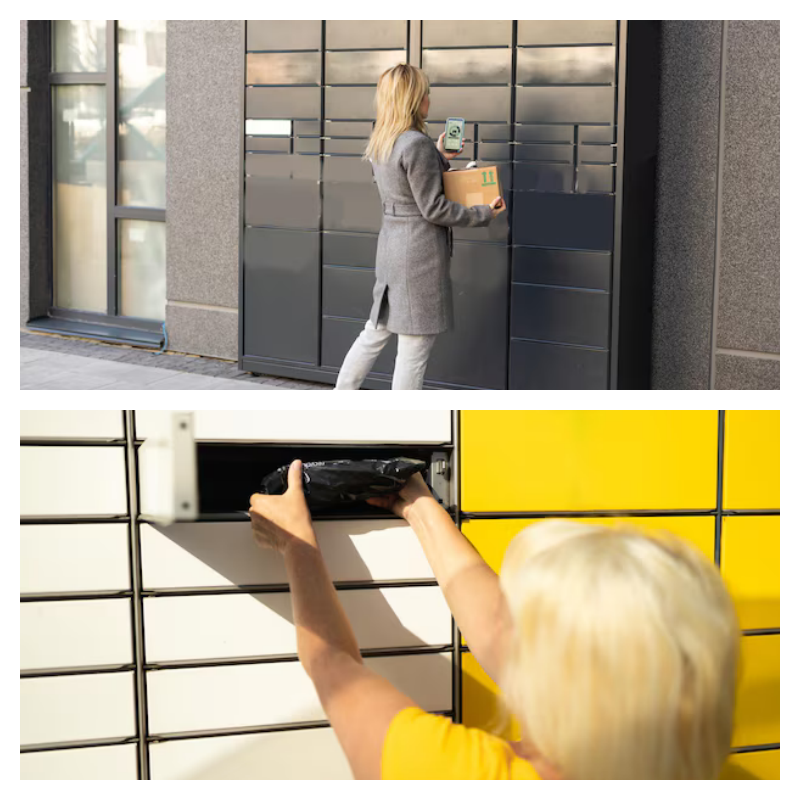 무인택배함 이용 방법