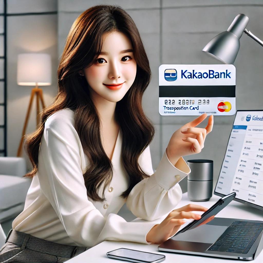 카카오뱅크 교통카드 내역