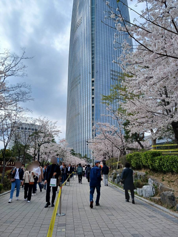 동호에서 올라오는 길