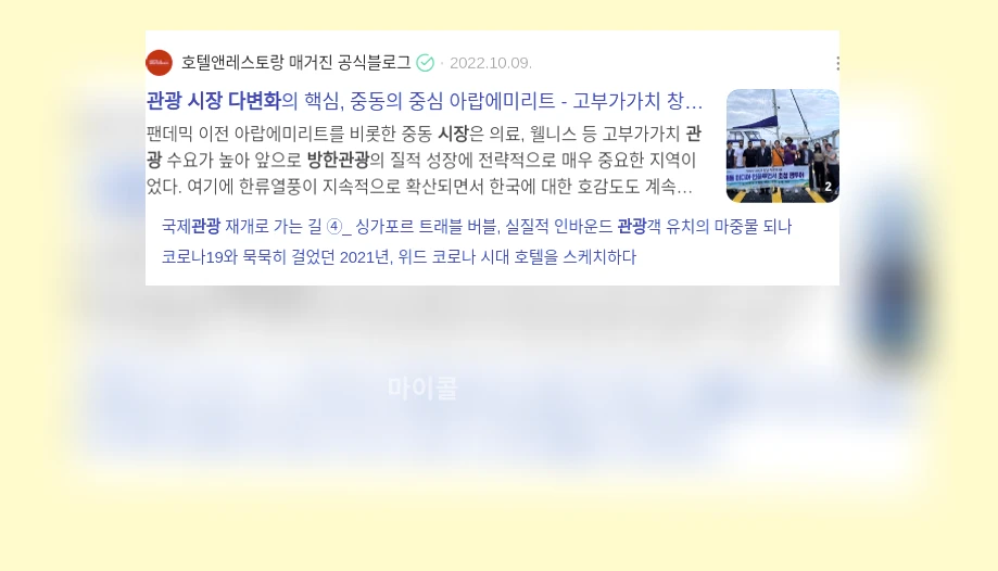 방한 관광 시장 다변화_3_subsection