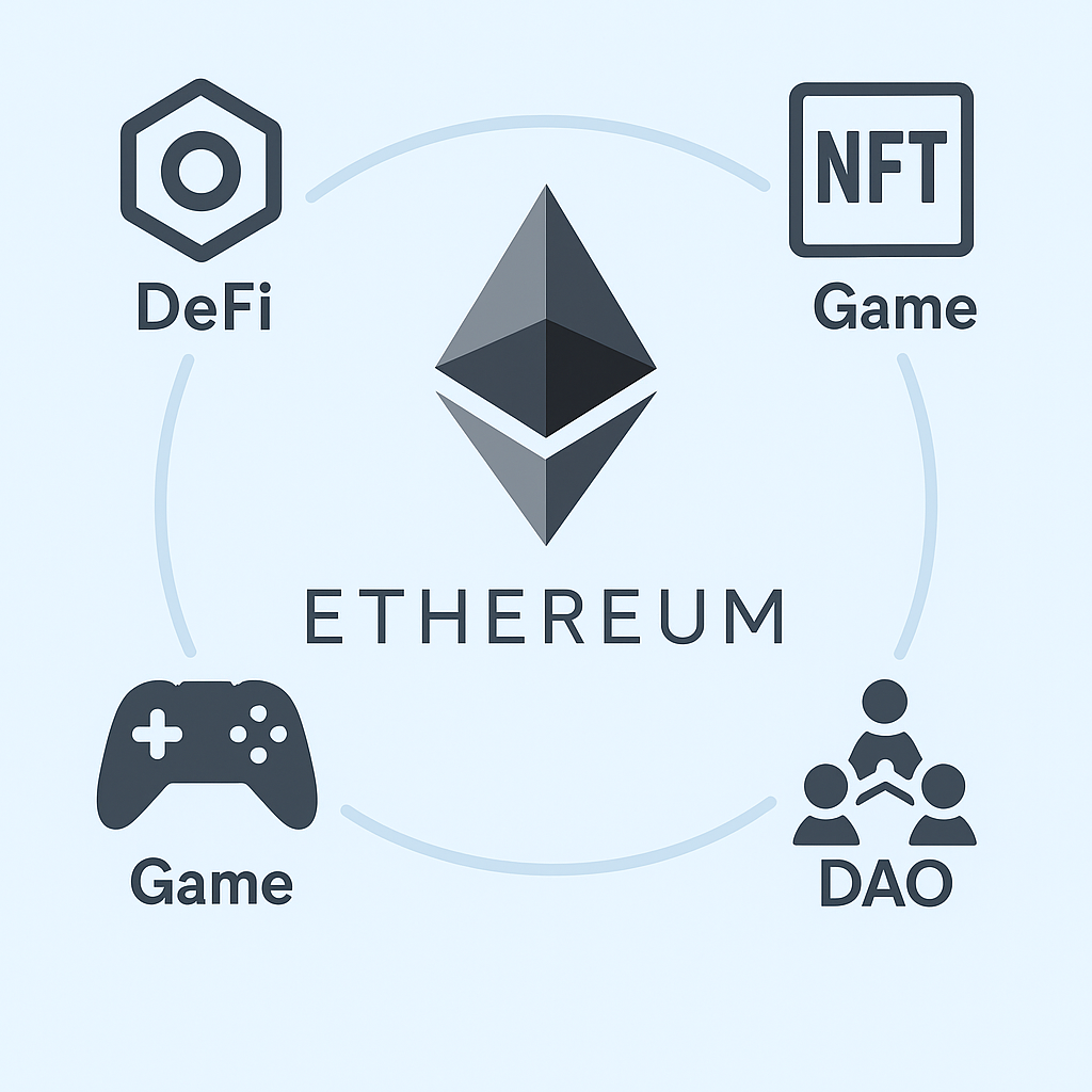 이더리움 사용성 디파이,NFT,game 등