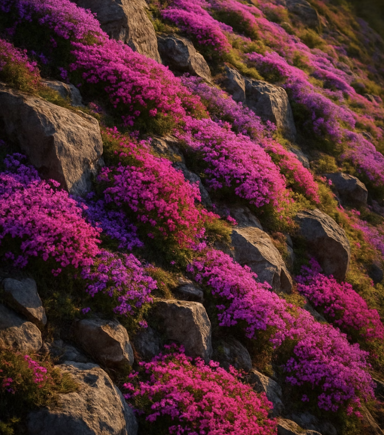 1. 땅을 덮는 핑크 융단, 최고의 장소는?