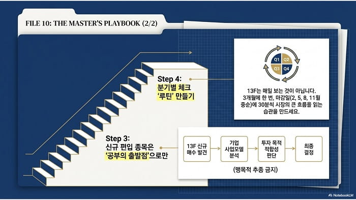 주식 초보자를 위한 13F 활용 3~4단계 전략