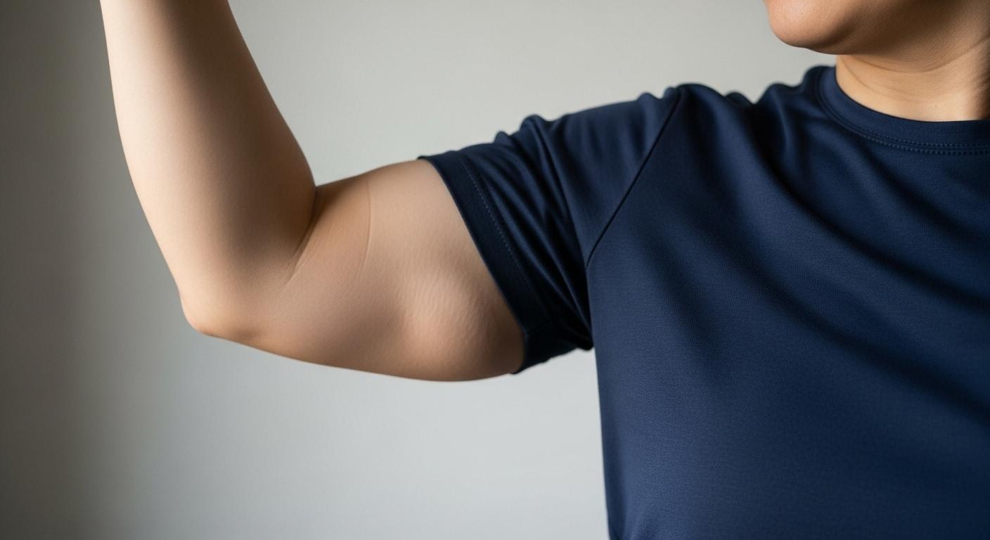 팔뚝살 안빠지는 이유