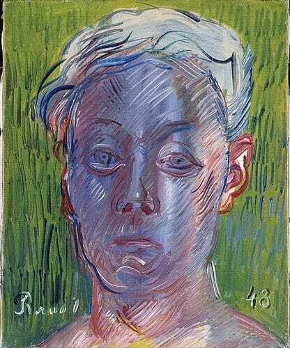 라울 뒤피 자화상, 1948