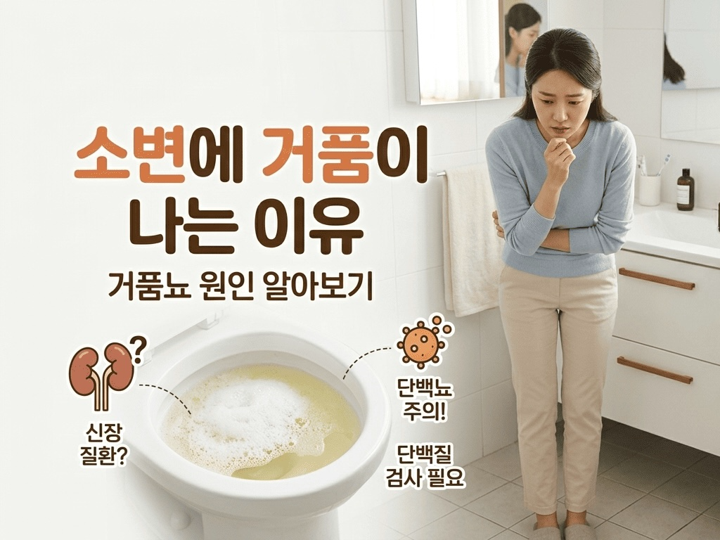 소변에 거품이 나는 이유