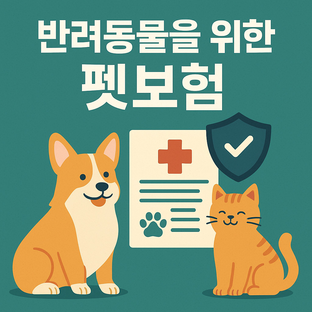 반려동물을 위한 펫보험