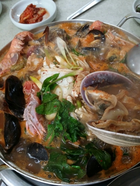 사천 삼천포 해물전골