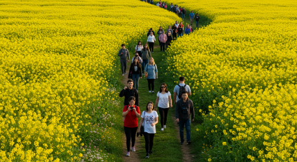 창녕 유채꽃 축제 라디엔티어링