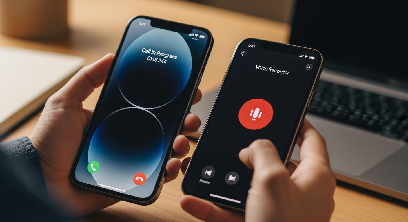 아이폰 통화 녹음하는 방법