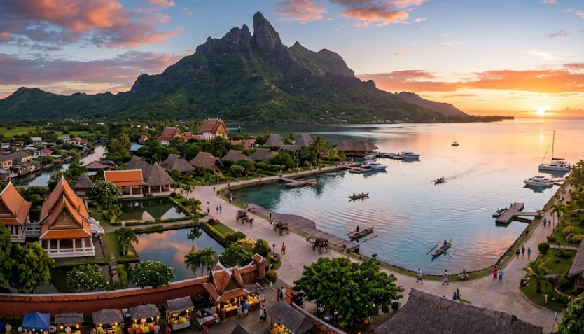 프랑스령 폴리네시아 모레아(Moorea)