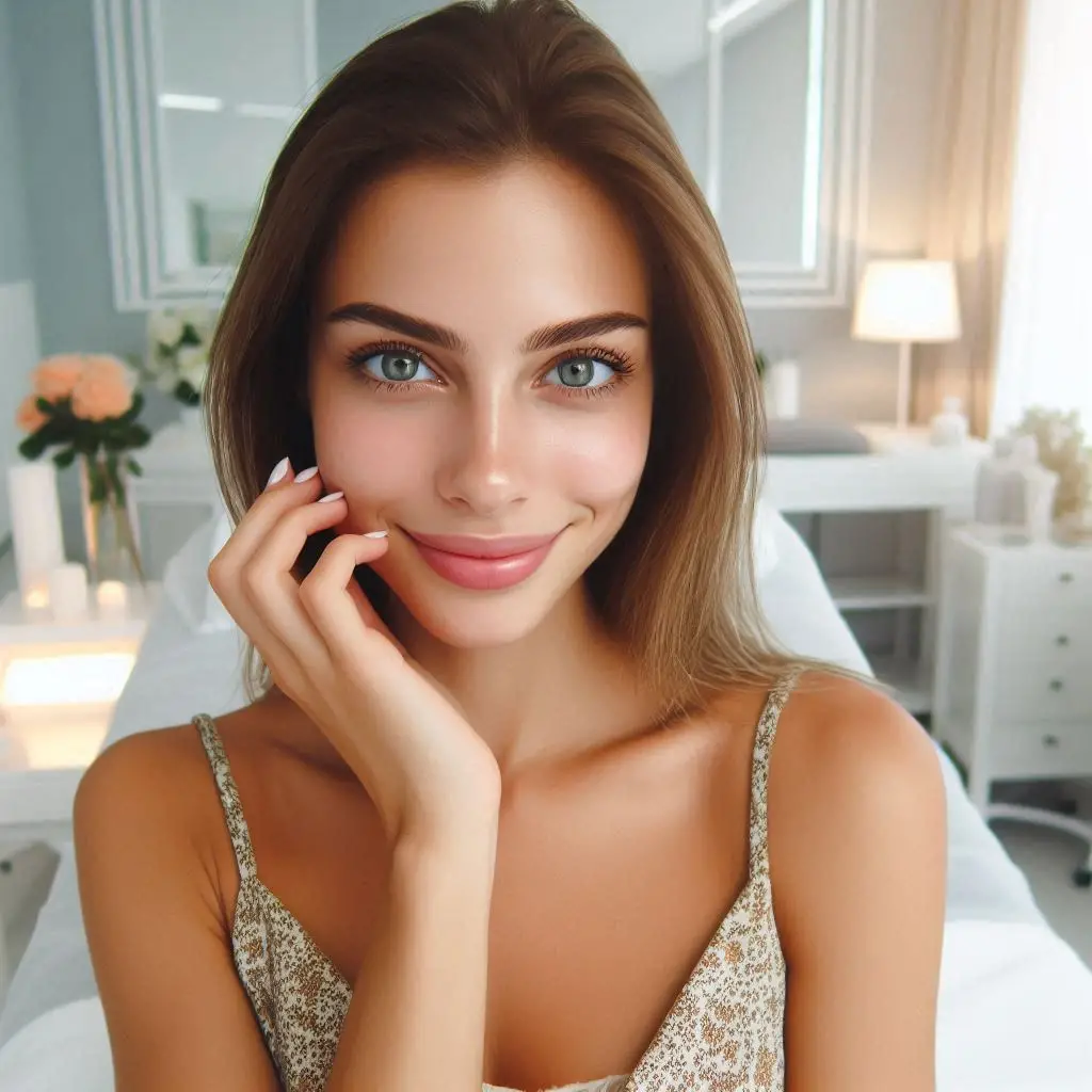 피부,체형관리 샵 배경