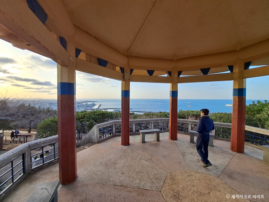 사라봉일출풍경