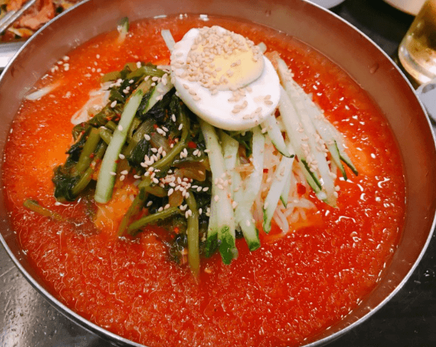 김치말이국수