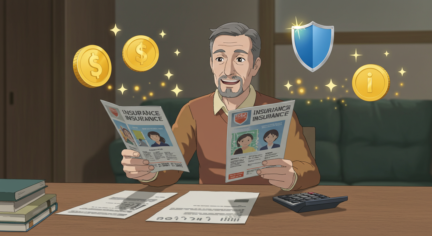 보험료 절약과 보장 확장을 함께 고려하는 50대 남성