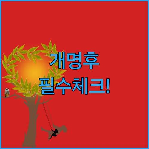 개명 완료 후 국민연금 납부확인서 새..