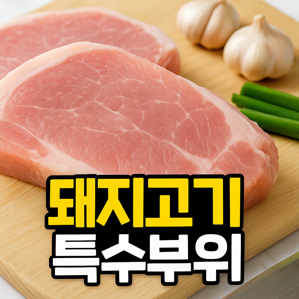 삼겹살 말고! 아이 입맛 사로잡는 돼지고기 특수부위 완벽 가이드