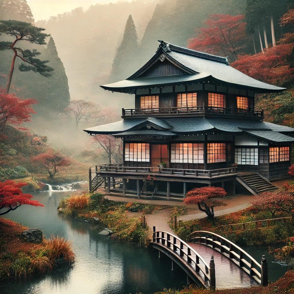 일본 전통 건축 관련 사진