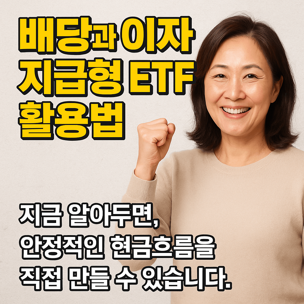 배당·이자 지급형 ETF 완전정리