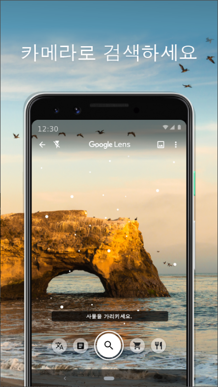 Google 렌즈, 텍스트 스캔 및 번역하기, 코드 스캔하기