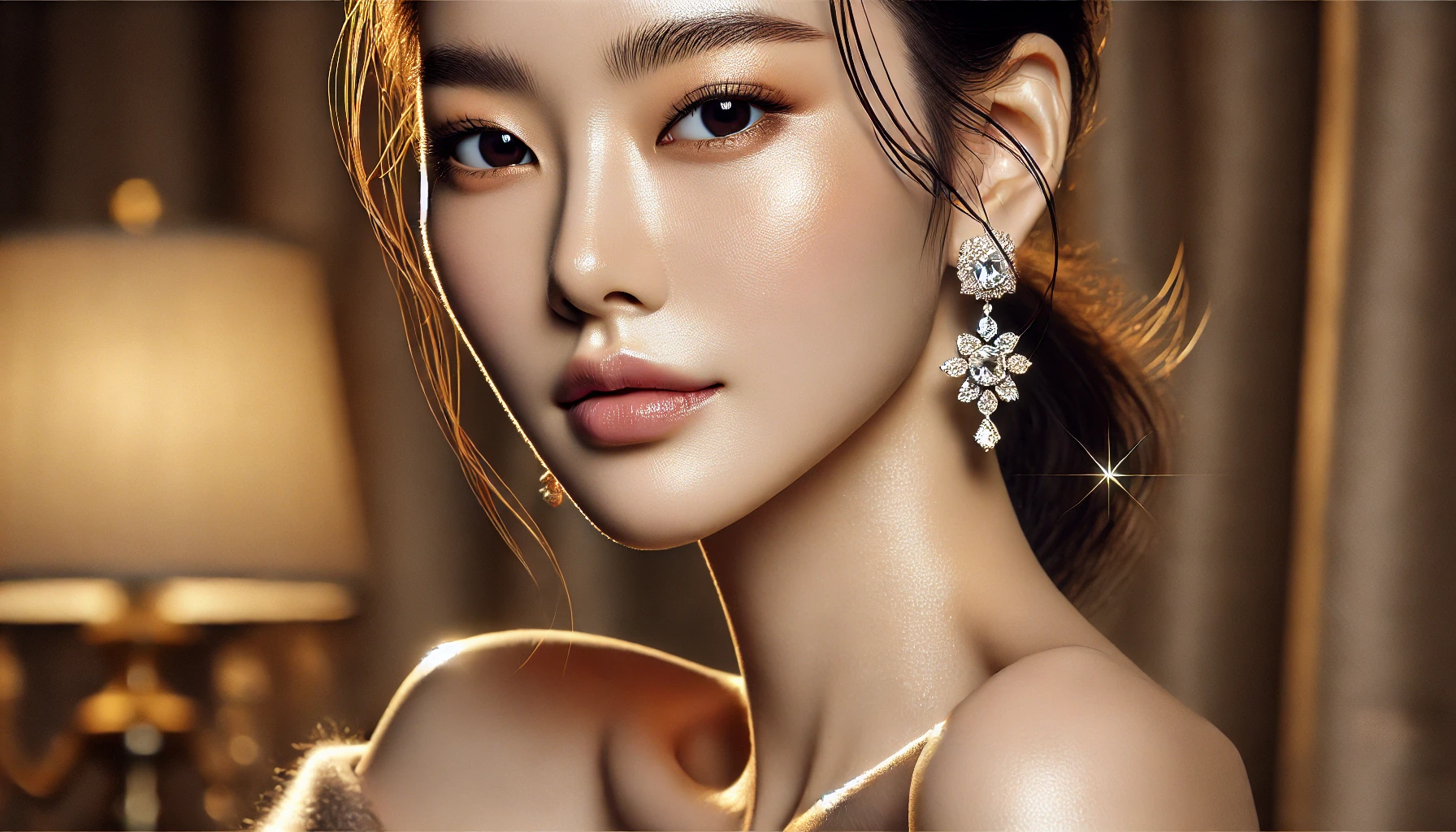 명품 귀걸이