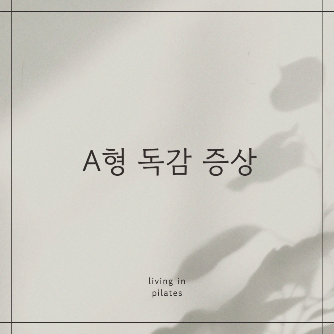 A형 독감 증상