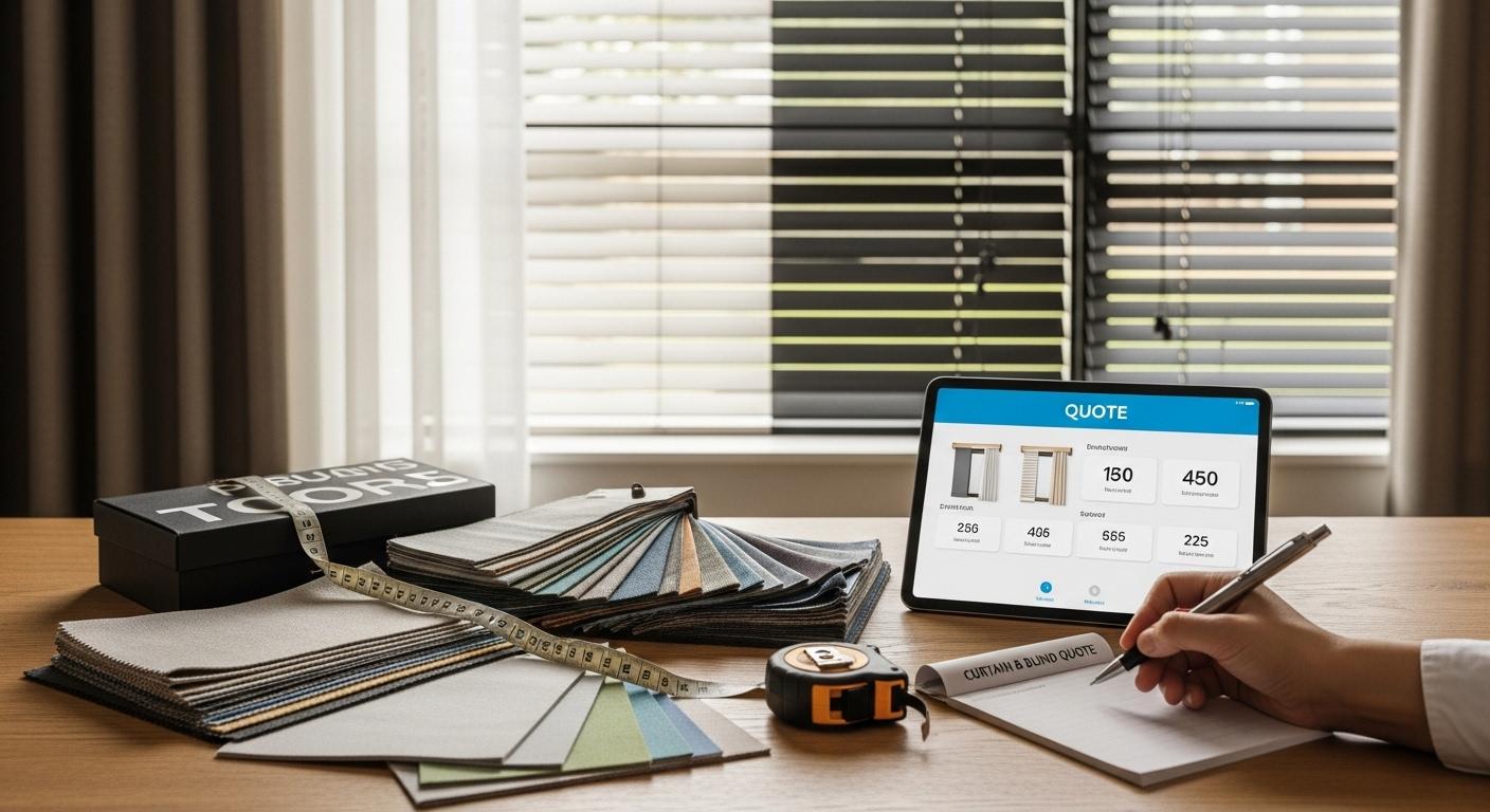 커텐 블라인드 견적