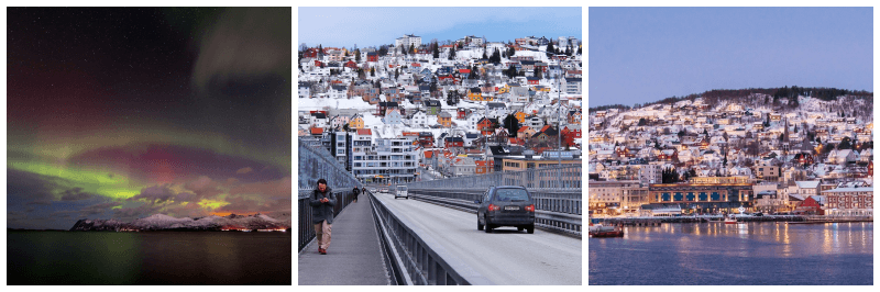 트롬쇠 풍경 사진 3개