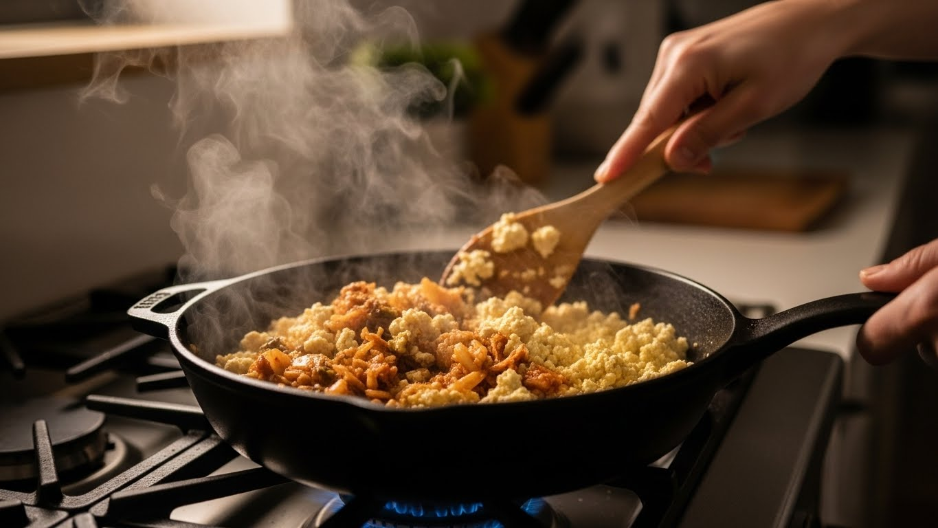 탄수화물 걱정 끝! 김대석 셰프의 건강 두부김밥 레시피 (묵은지 계란 두부김밥)