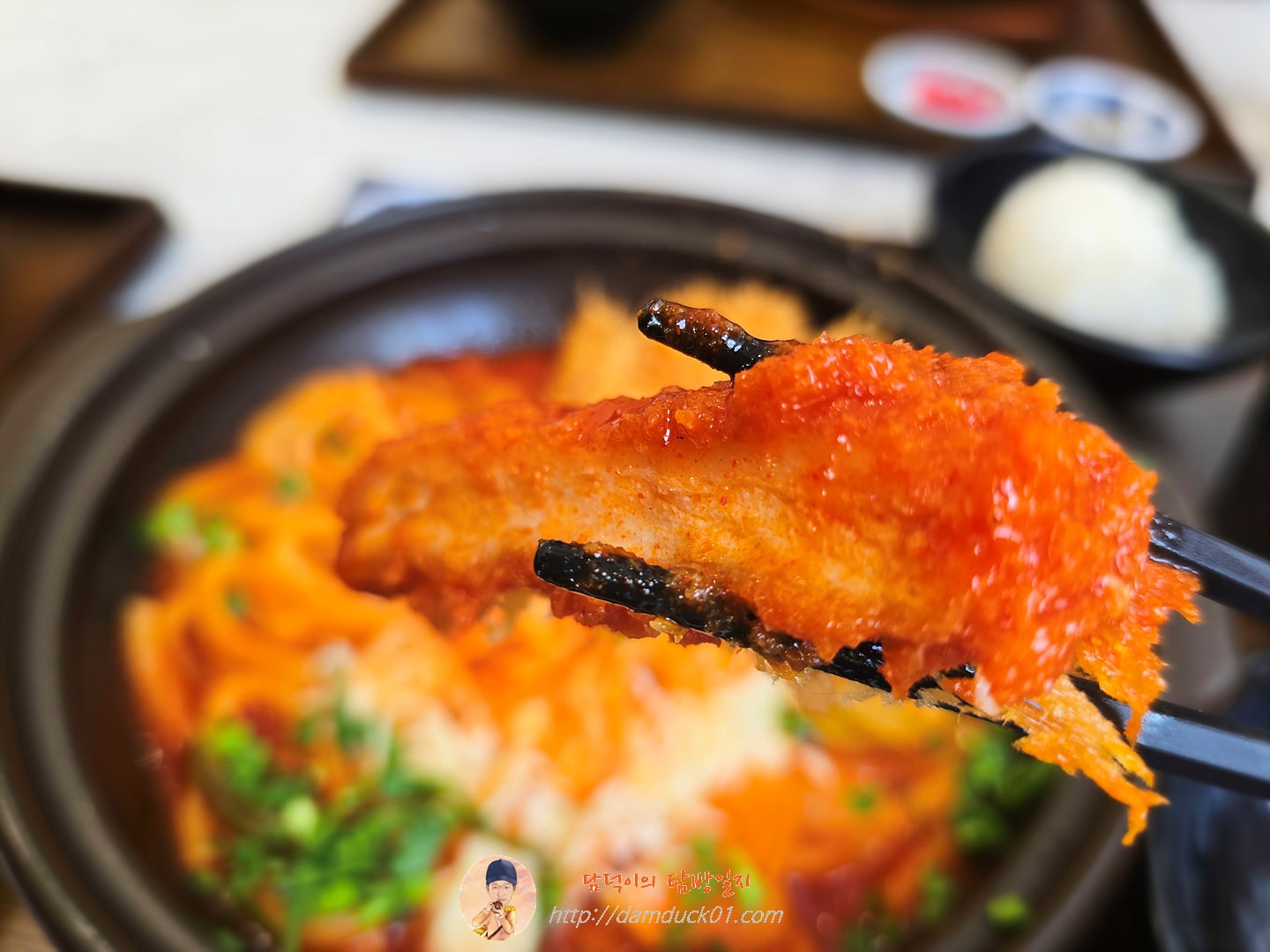 매콤우동볶음카츠