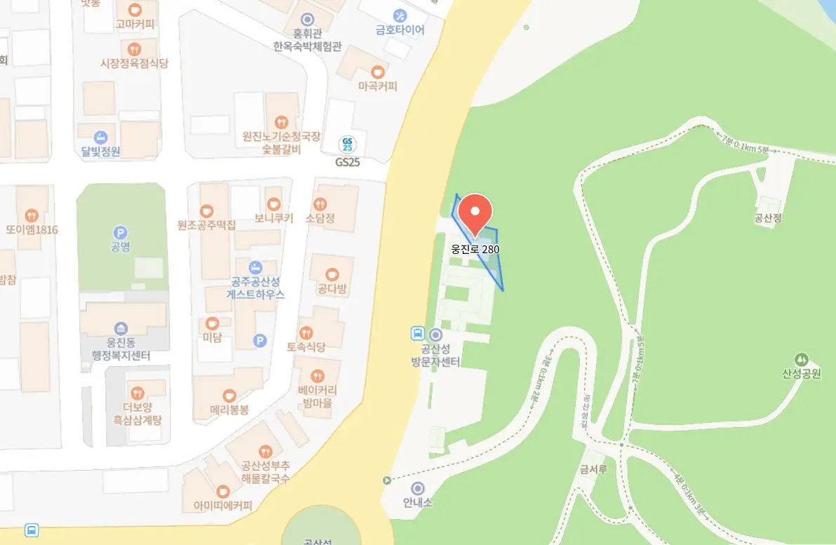 국가유산 미디어아트 공주 공산성